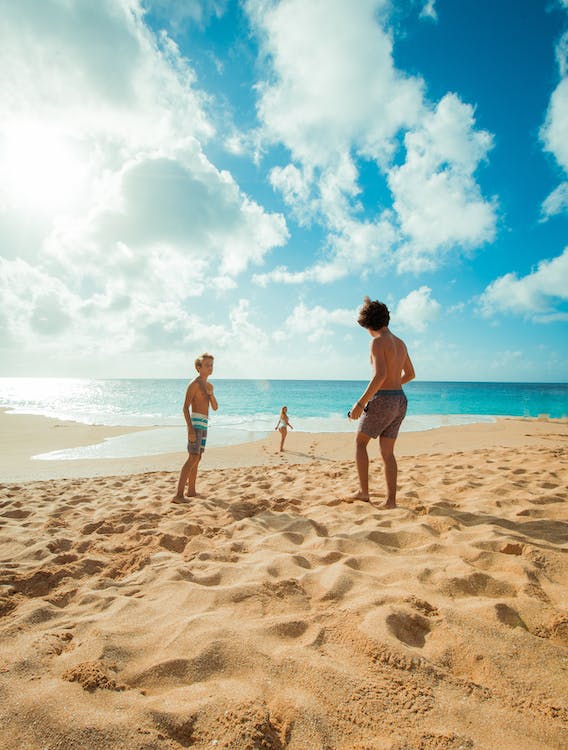 outdoor activities at the beach